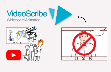 얼굴 공개없는 영상제작 - 비디오스크라이브 관련 이미지